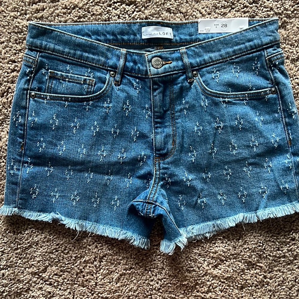 NWT LOFT Denim Shorts